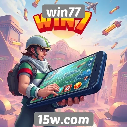 Experiência de jogo móvel no site Win77